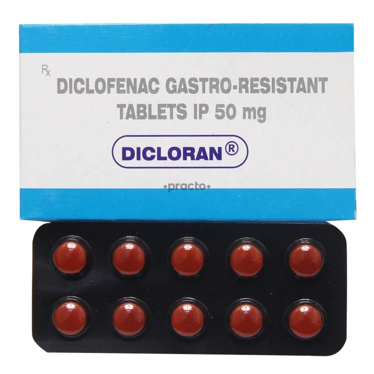 Diclofenac 50 mg Tablets